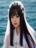 17c动漫日常治愈系番剧封面，四位少女在阳光草坪上野餐嬉笑，明亮温馨的日常生活场景