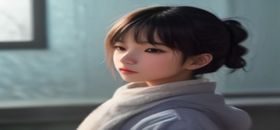 17c动漫热血少年番剧封面，主角持剑站立于夕阳背景下，画面色彩鲜艳，热血冒险风格